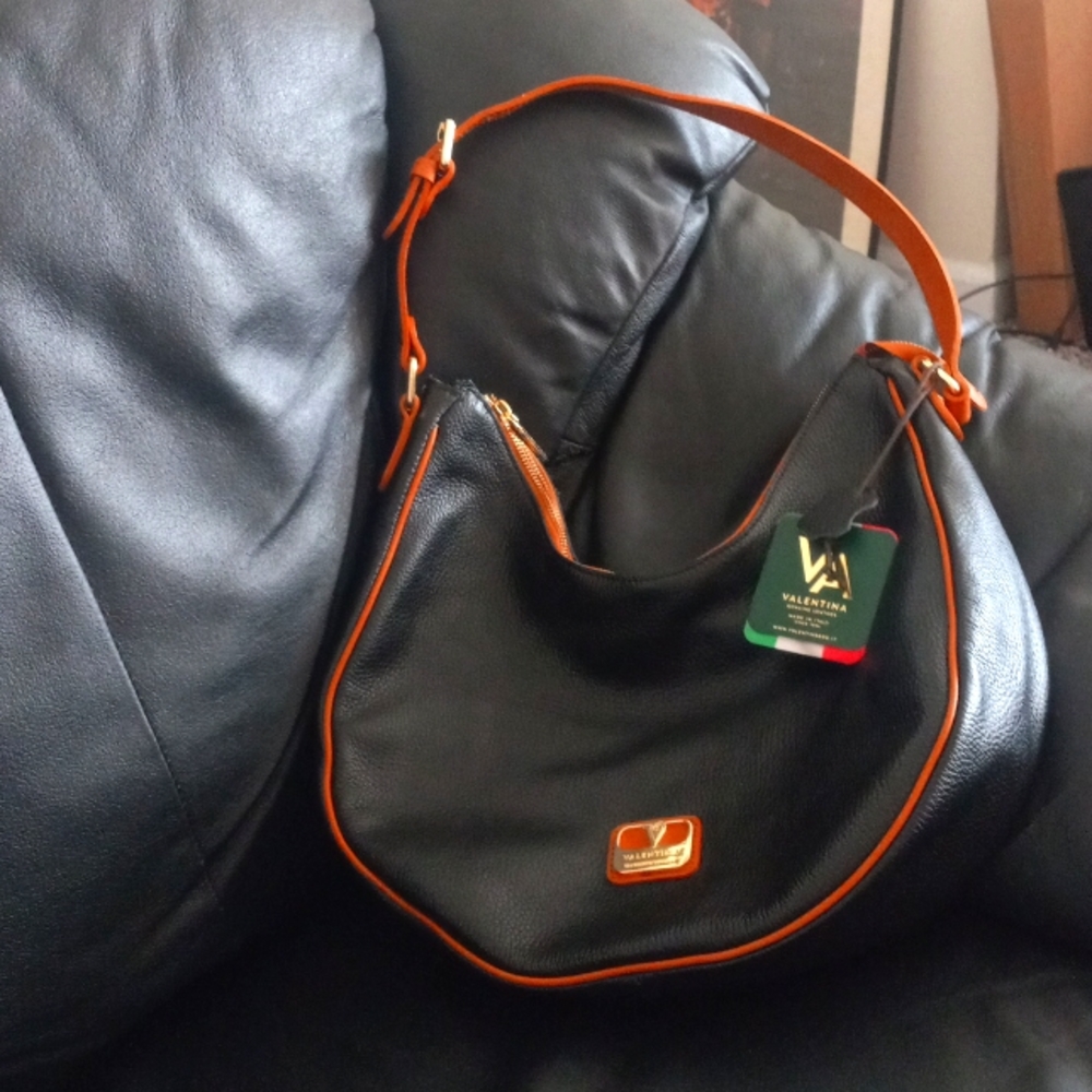 Valentina Leather Handbag. New